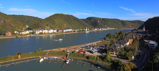 Fototapeta premium Loreley am Rhein