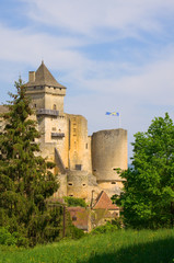 Fototapeta na wymiar The Chateau de Castelnaud, Perigord, France