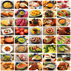 gastronomia collage