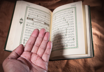 Naklejka premium Koran, holy book