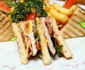 Sandwich on a Plate