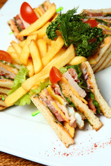Sandwich on a Plate