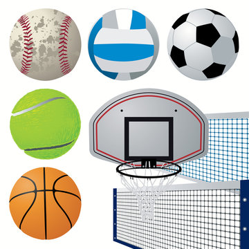 Sport equipment set