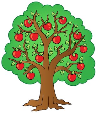 fruit tree clipart