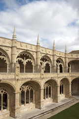 Obraz premium Lisbon - Jeronimos Monastery Belem cloister, UNESCO W H Site