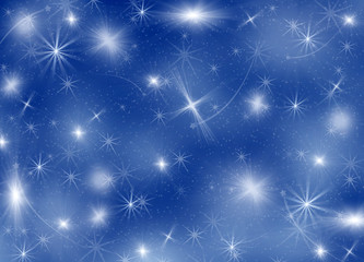 Background with shines, sparks