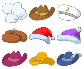 Hats, set