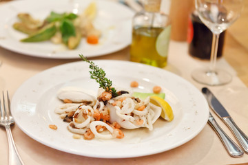 Seafood salad
