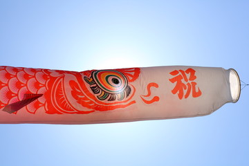 青空と鯉のぼり
