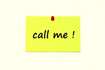 call me