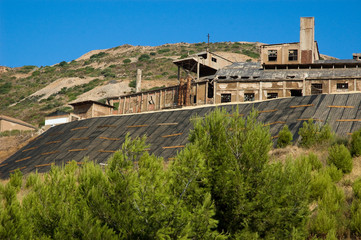 Iglesias, Sardinia, Italy: Monteponi old mine