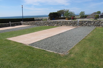 Caravan serviced pitch