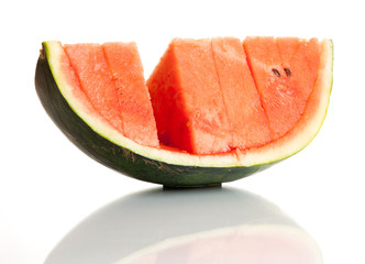 Watermelon (isolated on white background)