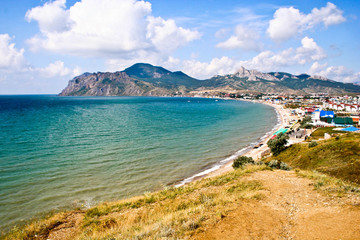 Beautiful landscape with mountains