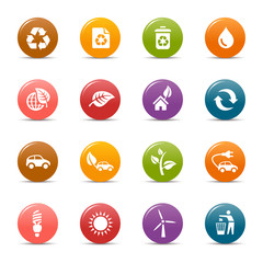 Colored dots - Ecological Icons