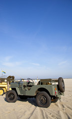 Obraz premium US Army jeep