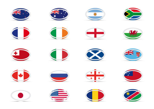 Rugby - Equipes de la Coupe du Monde 2011