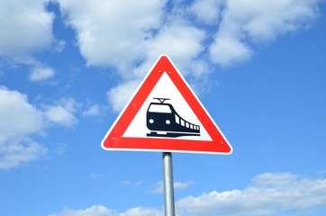 Unbeschrankter Bahnübergang