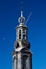 Fototapeta na wymiar Amsterdam, campanile
