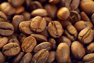 Coffee Close-up.Selective focus