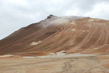 Steaming Mud Pot, Lake Myvatn, Iceland