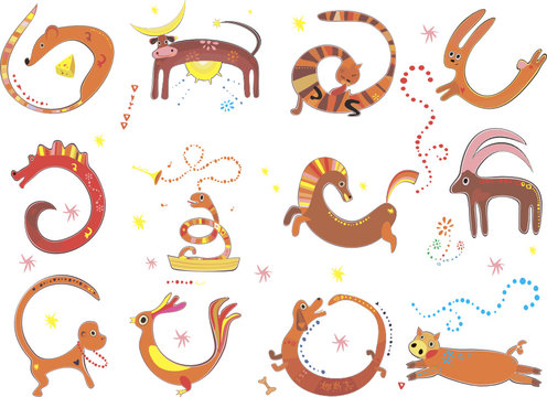 zodiac animals