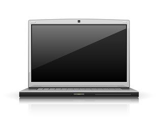 laptop modern computer vector