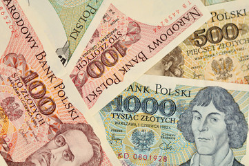 Polskie banknoty - obrazy, fototapety, plakaty