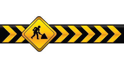 abstract digging banner