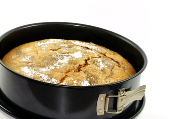Kuchen in Backform