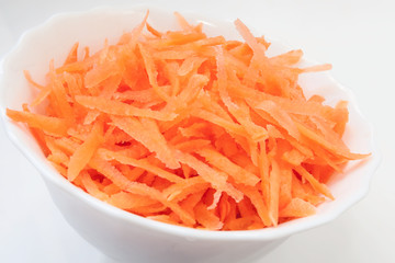 grated carrots