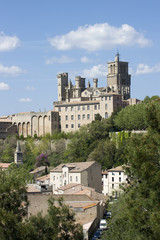 Fototapeta premium Cathédrale Saint-Nazaire de Béziers, France