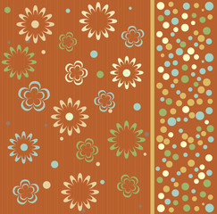flower seamless background design