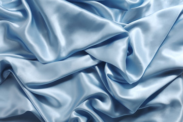 blue silk background