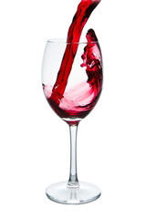 red wine glass