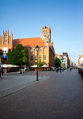 Town Hall-monument Unesco in Torun, Poland