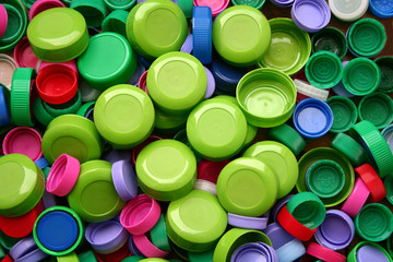 Bouchons verts étalés