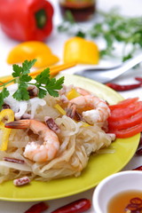 asian style fried noodles
