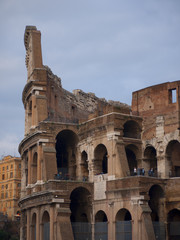 The Coliseum in Rome Italy