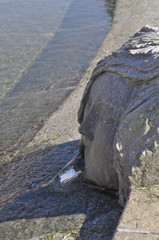 Fountain at Aglie Castle