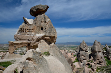 Village troglodyte en Cappadoce