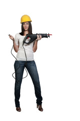 Female Construction Worker