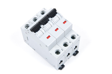 three phase safety switch in OFF position