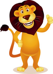 Obraz premium lion cartoon