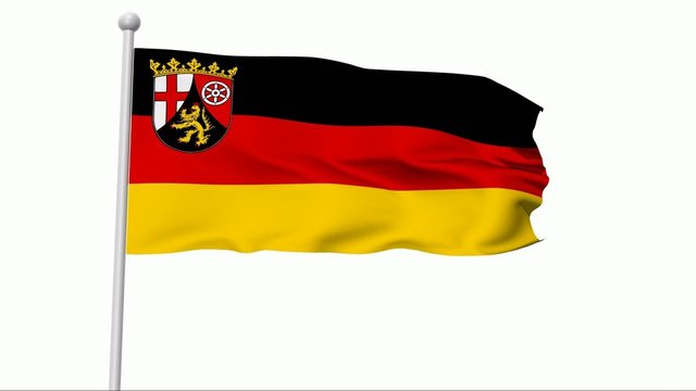 Fahne Rheinland-Pfalz