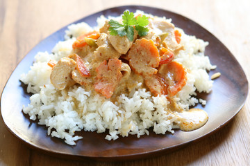 Chicken Curry and Rice