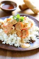 Chicken Curry and Rice