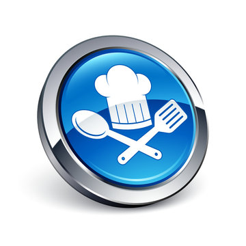 recommend clip art: icône bouton internet cuisine