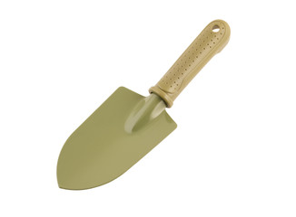 Garden spade isolated on white background