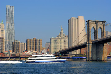 River Cruise on the East River in New York City